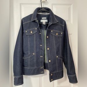 Denim Stretch Jean Jacket Jones Wear Studio Size S